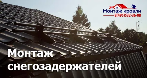 Снегозадержатели на крышу
