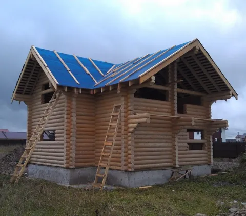 Кровля для домов из срубов