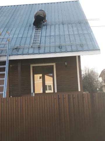 Установка трубчатых снегозадержателей — фото 6